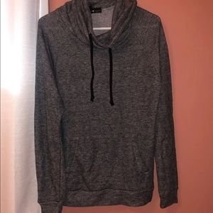 Hoodie with turtleneck